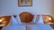 Schlafzimmer im Appartement